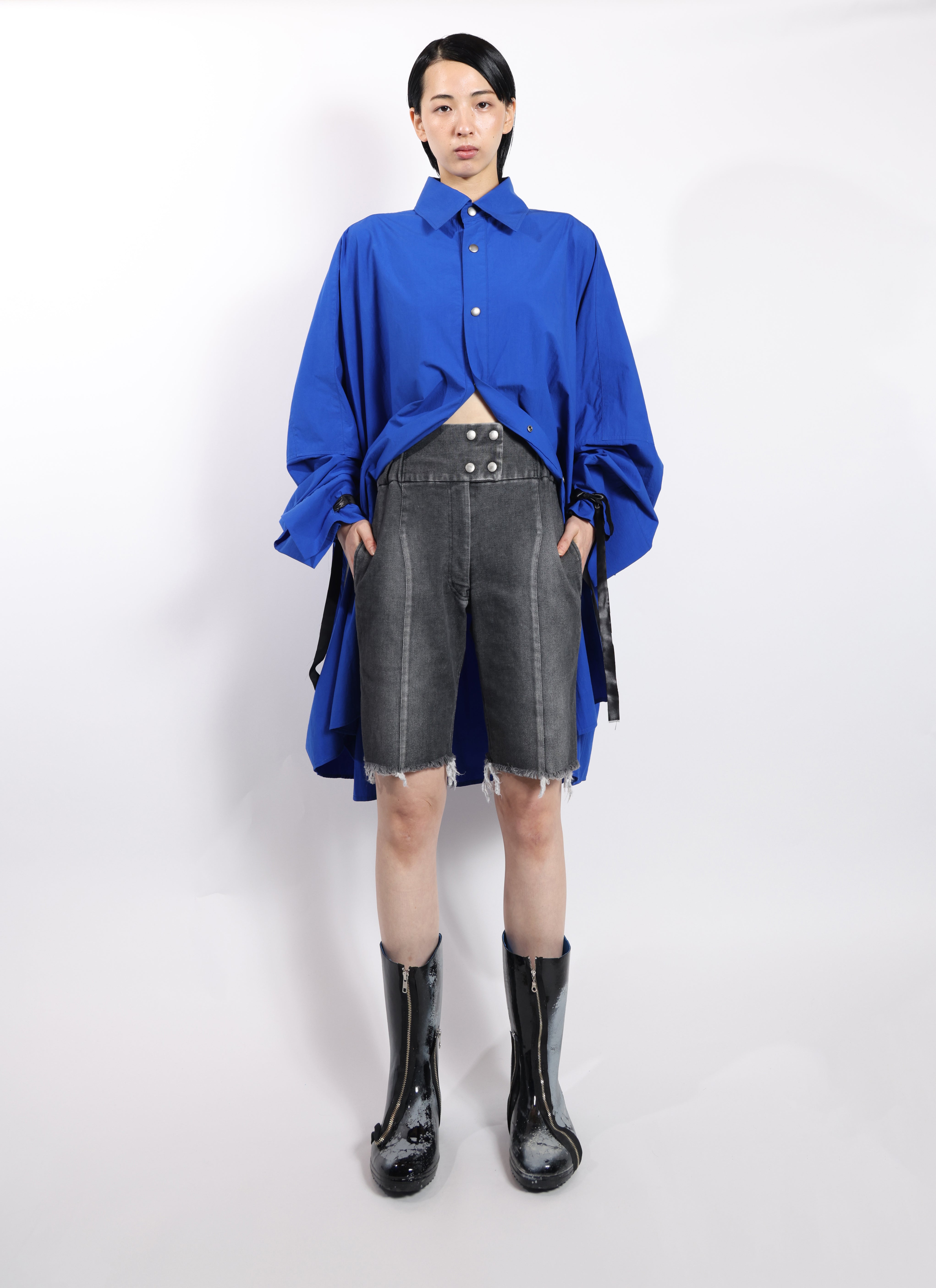 Raw Hem Shorts