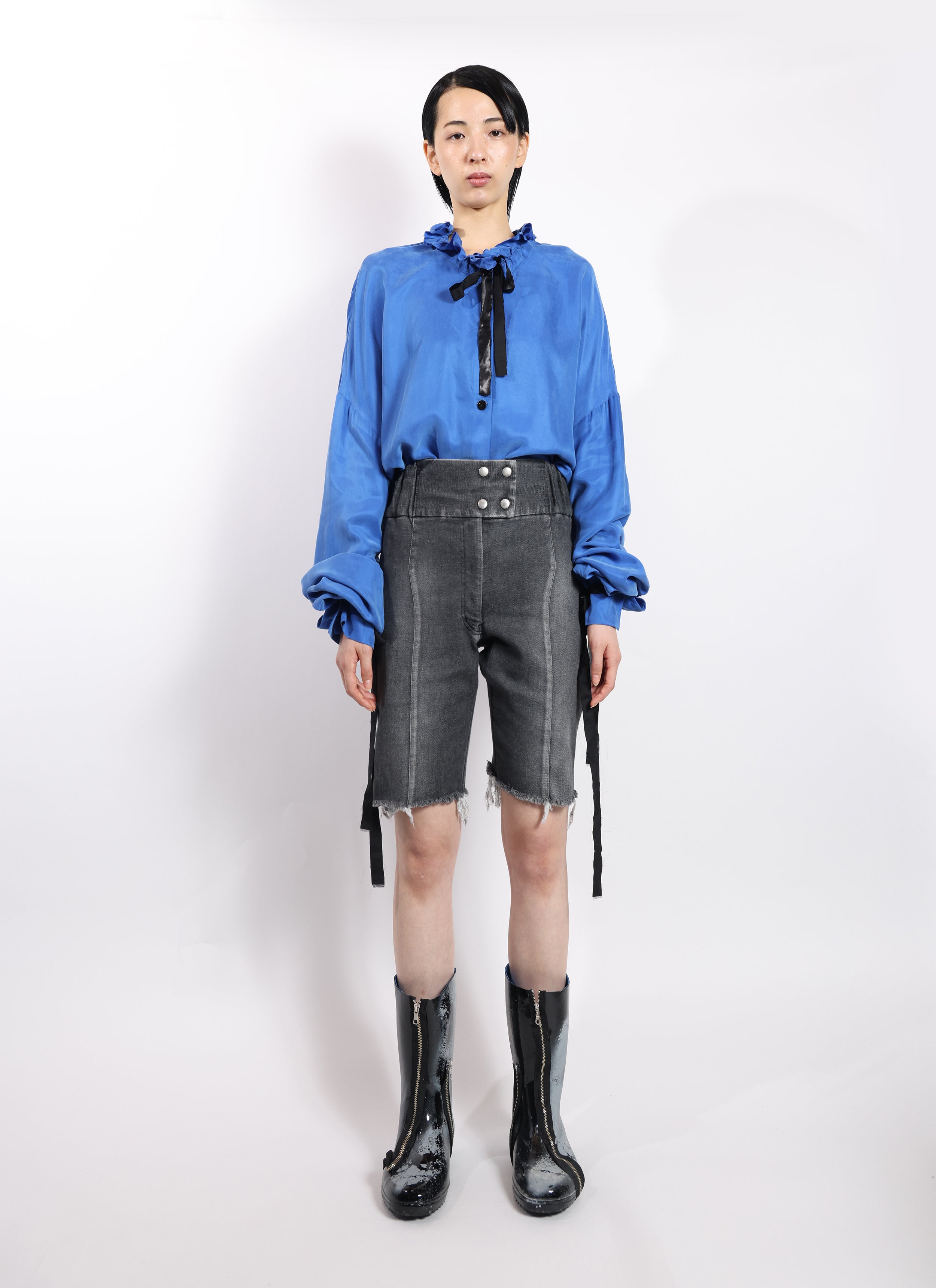 Raw Hem Shorts