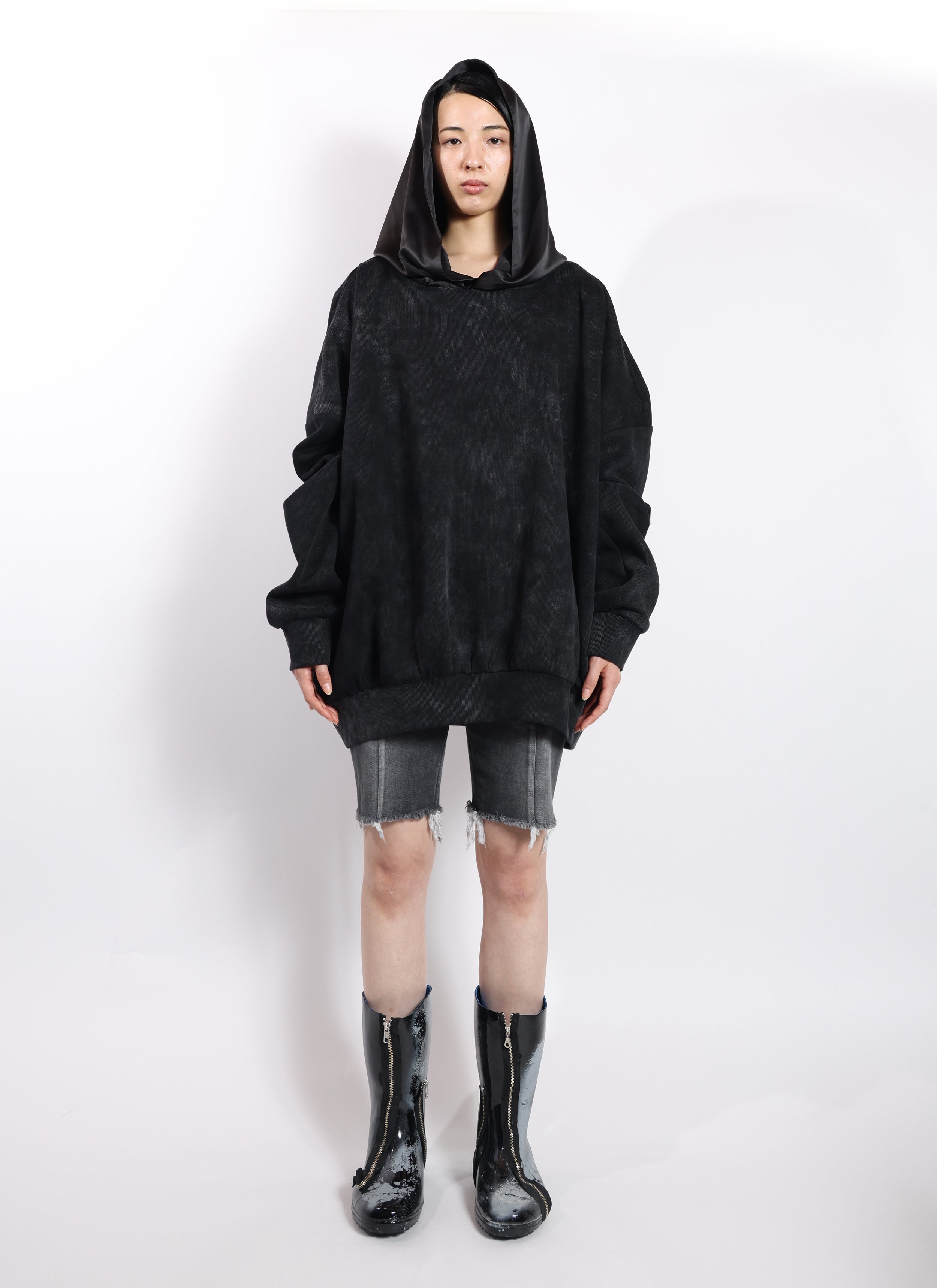Oversize Big Hood Sweat Shirt