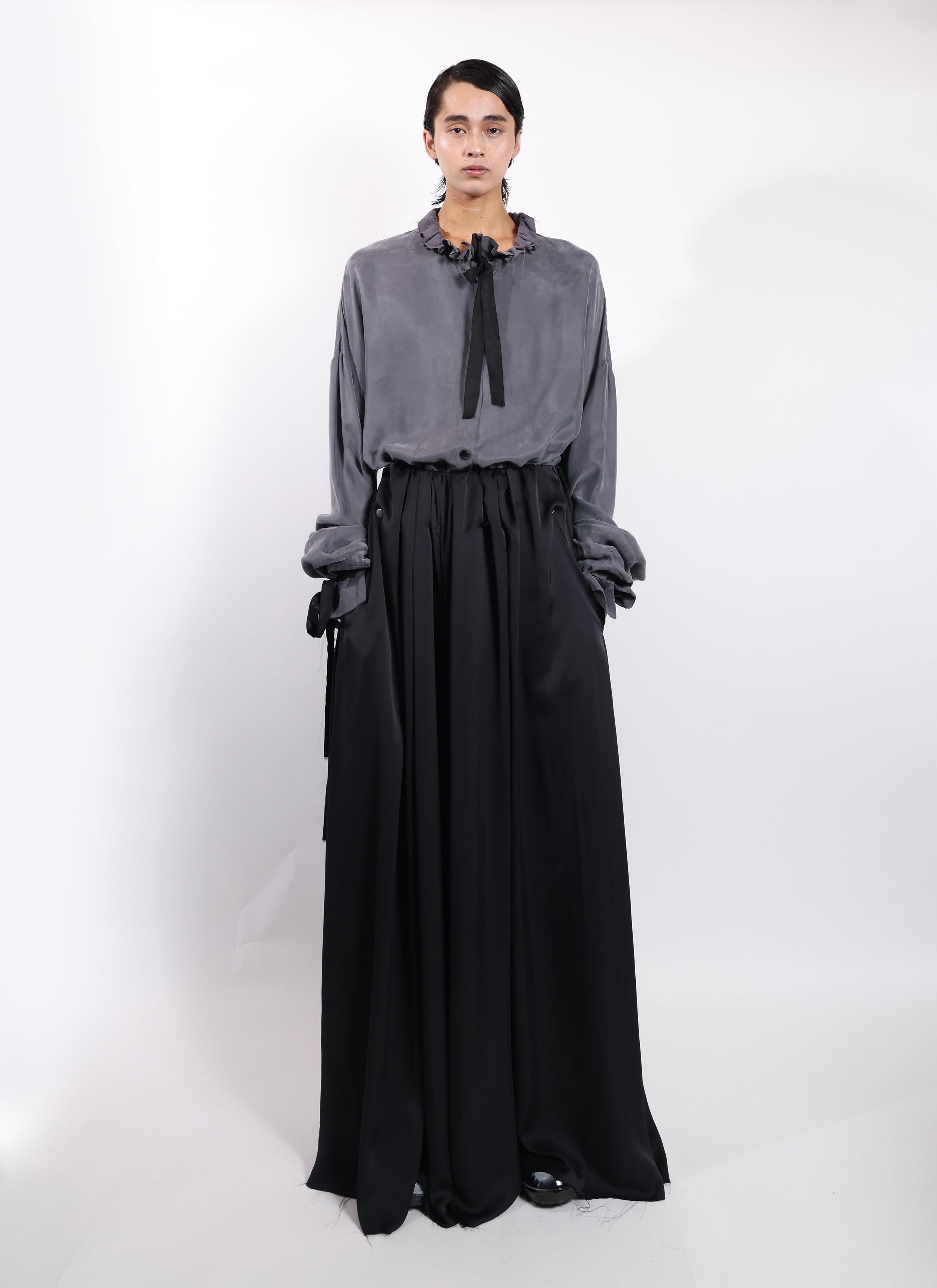Ruffle Collar Shirt