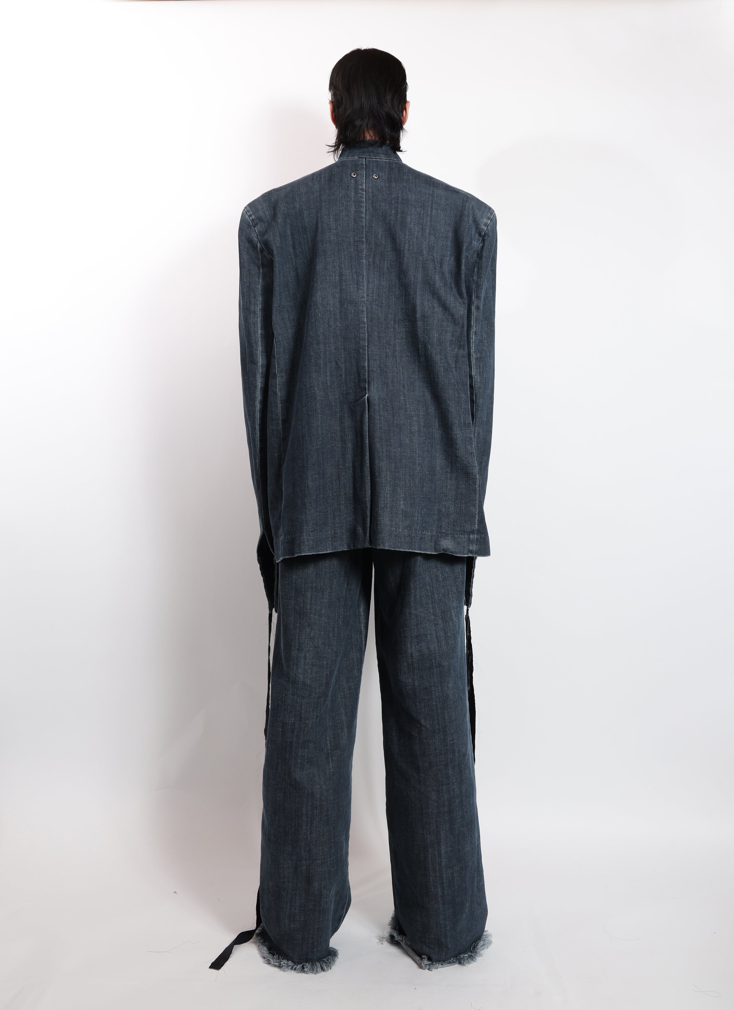 Stand Collar Oversize Suit