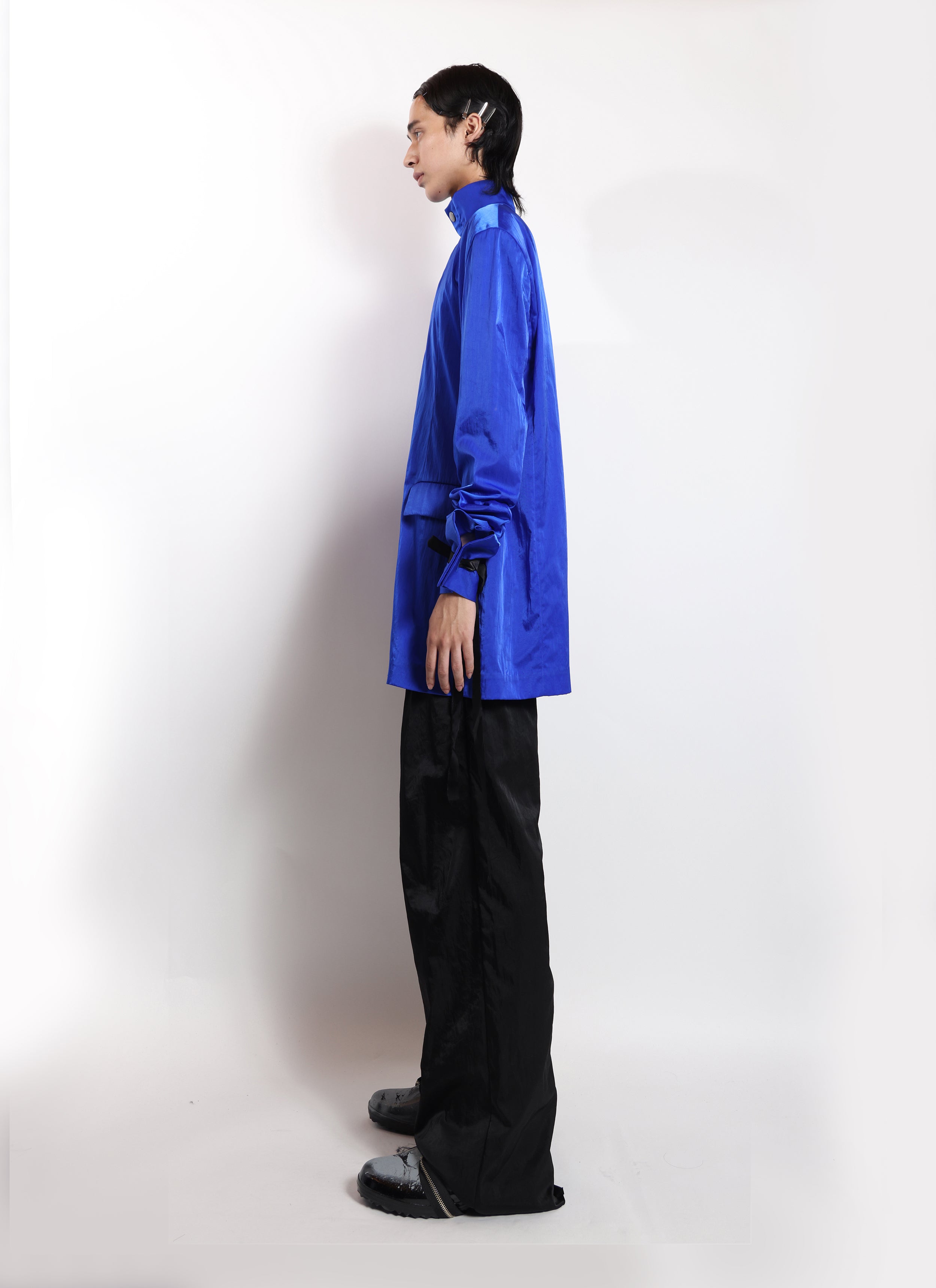 Stand Collar Oversize Suit