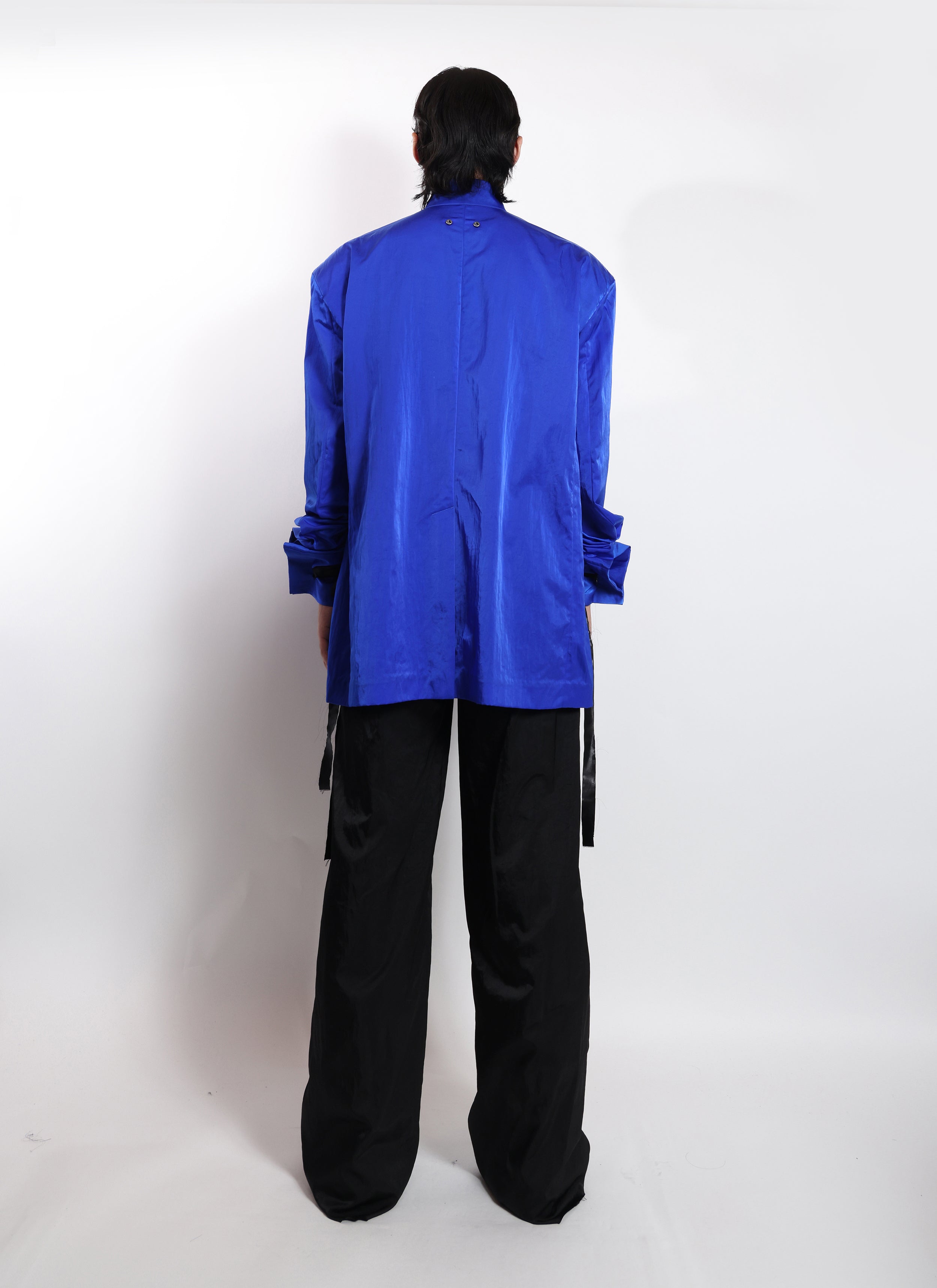 Stand Collar Oversize Suit